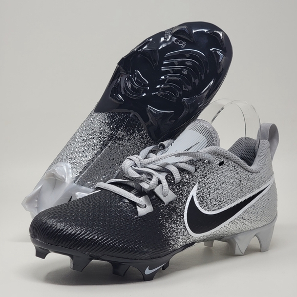 Nike Vapor Edge Speed 360 2 Men Sz 13 Football Cleat Black Silver DA5455-003 New - Picture 1 of 10